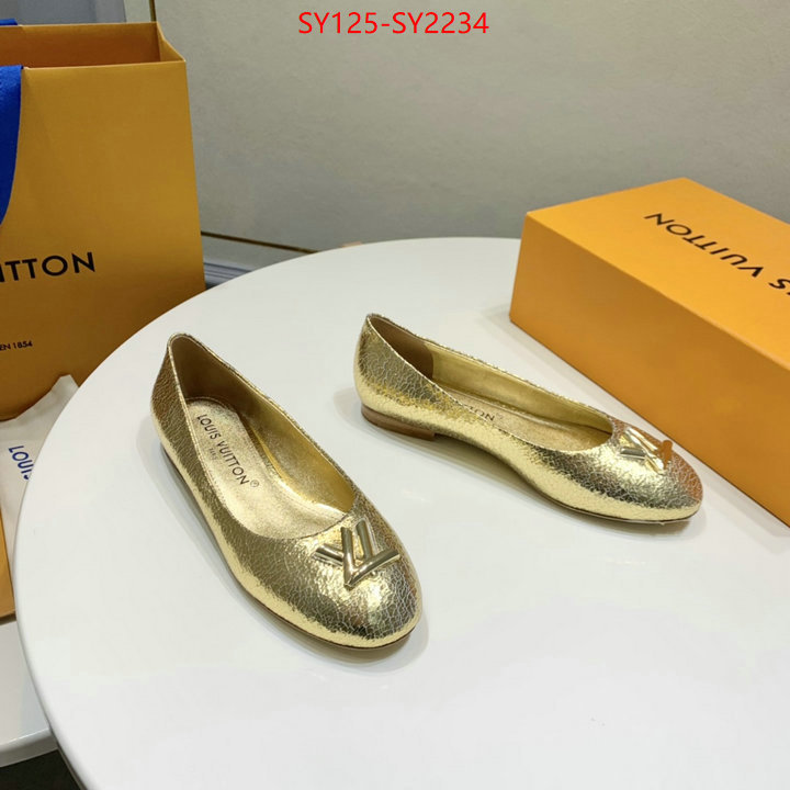 Women Shoes-LV the highest quality fake ID: SY2234 $: 125USD