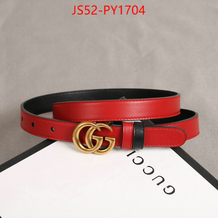 Belts-Gucci,top quality designer replica ID: PY1704,$: 52USD