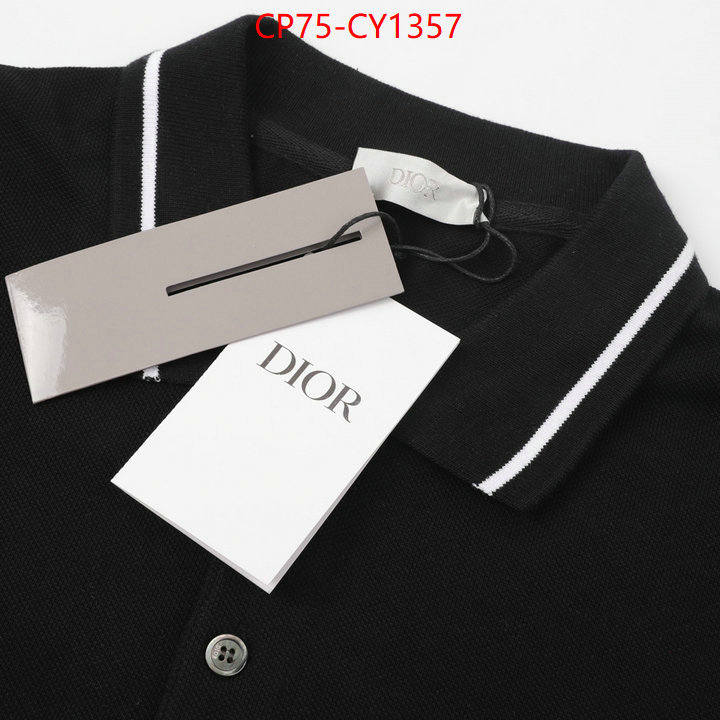 Clothing-Dior,replica shop ID: CY1357,$: 75USD