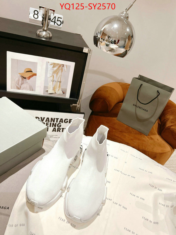 Women Shoes-Balenciaga high quality replica designer ID: SY2570 $: 125USD