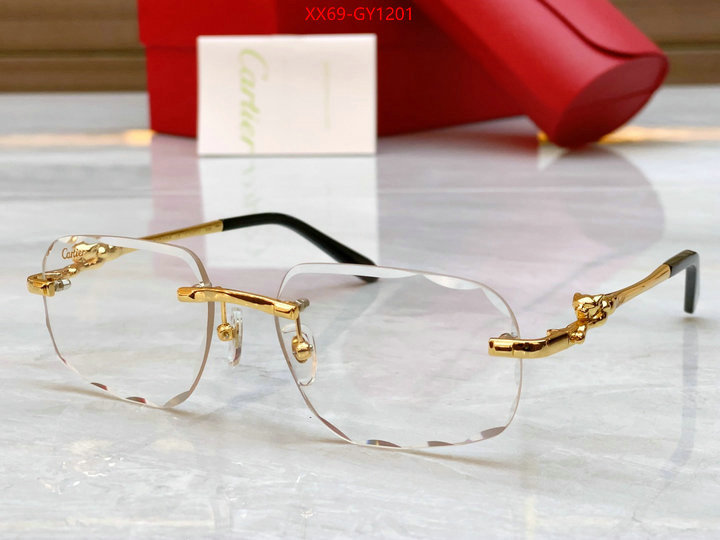 Glasses-Cartier,1:1 replica ID: GY1201,$: 69USD