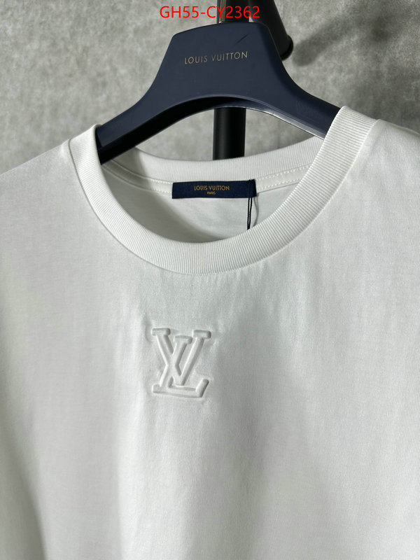 Clothing-LV top fake designer ID: CY2362 $: 55USD