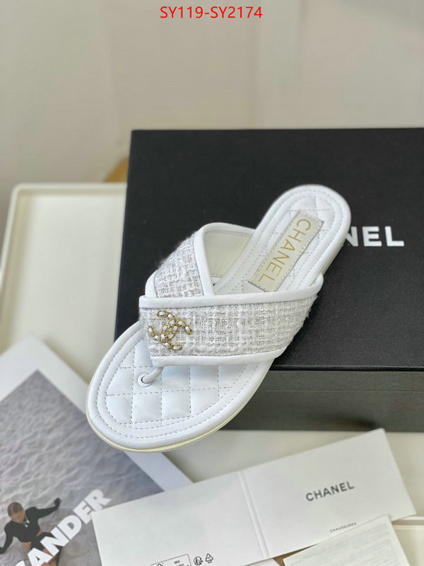 Women Shoes-Chanel aaaaa+ class replica ID: SY2174 $: 119USD