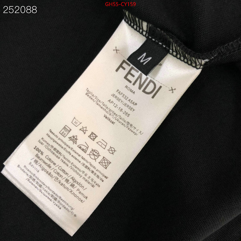 Clothing-Fendi,cheap replica designer ID: CY159,$: 55USD