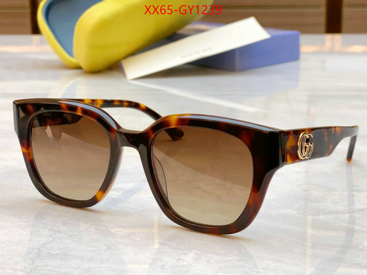Glasses-Gucci,replica aaaaa+ designer ID: GY1239,$: 65USD