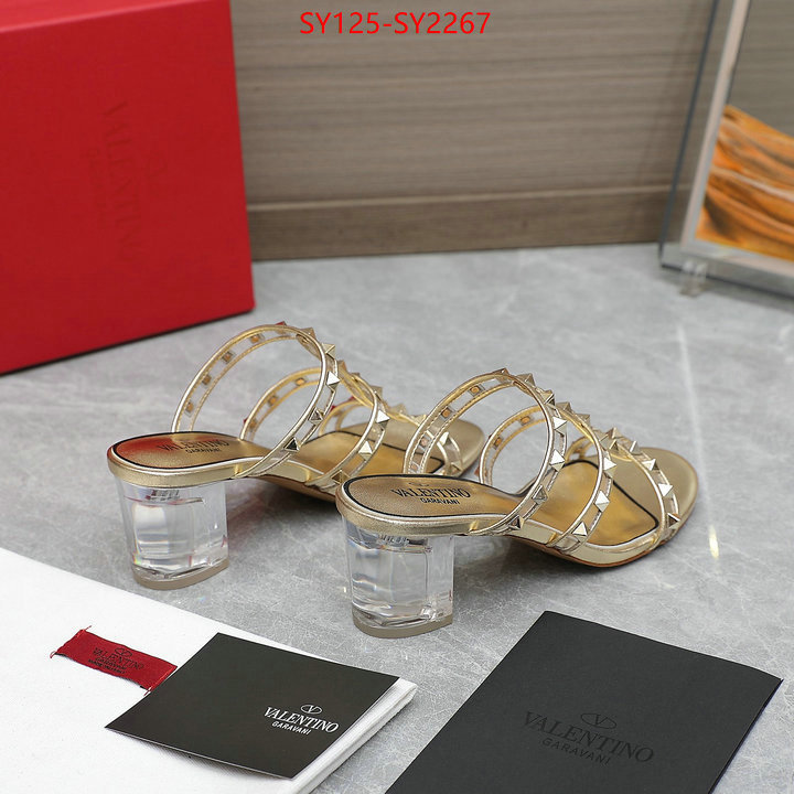 Women Shoes-Valentino replica 2023 perfect luxury ID: SY2267 $: 125USD