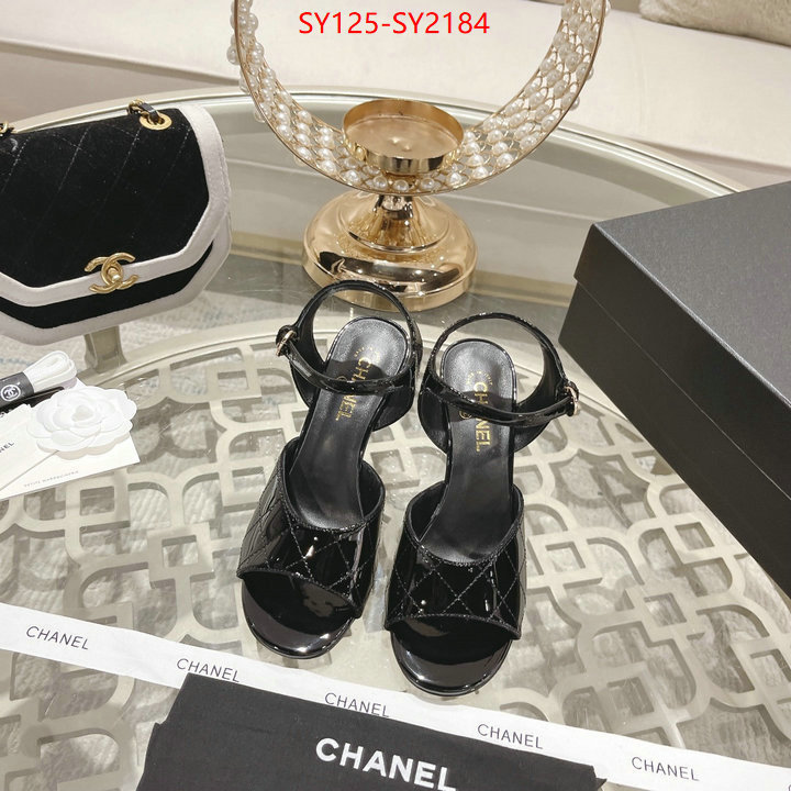 Women Shoes-Chanel replica us ID: SY2184 $: 125USD