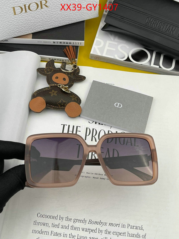 Glasses-Dior,luxury cheap ID: GY1407,$: 39USD