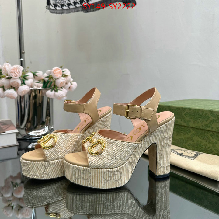 Women Shoes-Gucci wholesale sale ID: SY2222 $: 149USD