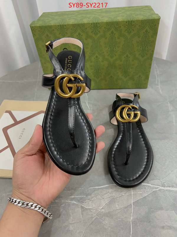 Women Shoes-Gucci designer replica ID: SY2217 $: 89USD