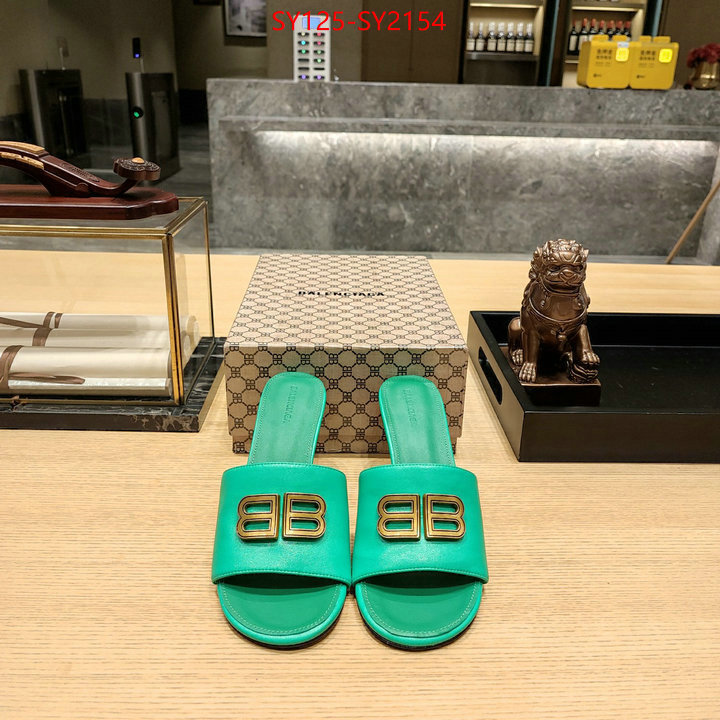 Women Shoes-Balenciaga fake high quality ID: SY2154 $: 125USD