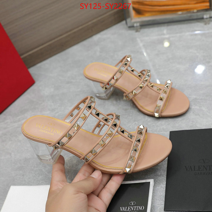 Women Shoes-Valentino replica 2023 perfect luxury ID: SY2267 $: 125USD