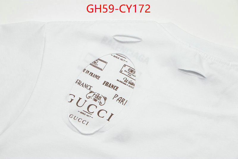 Clothing-Gucci,high-end designer ID: CY172,$: 59USD