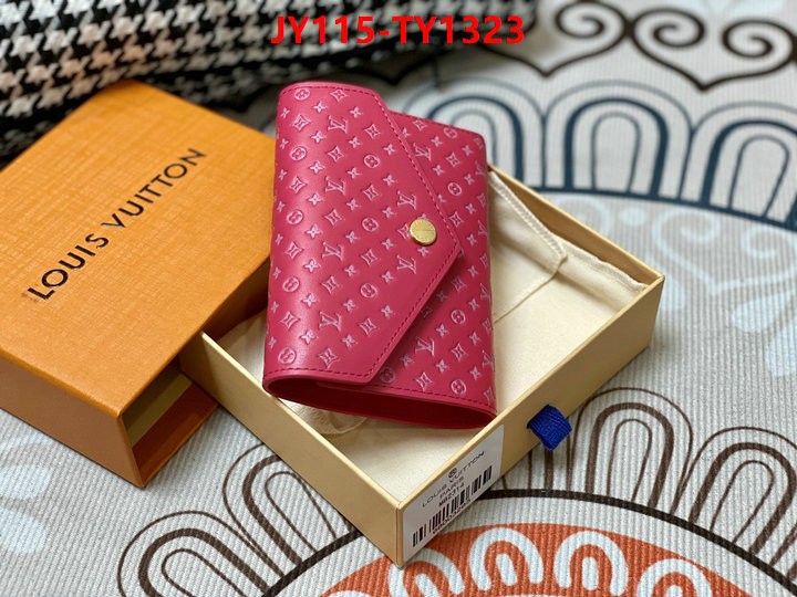 LV Bags(TOP)-Wallet,new designer replica ID: TY1323,$: 115USD