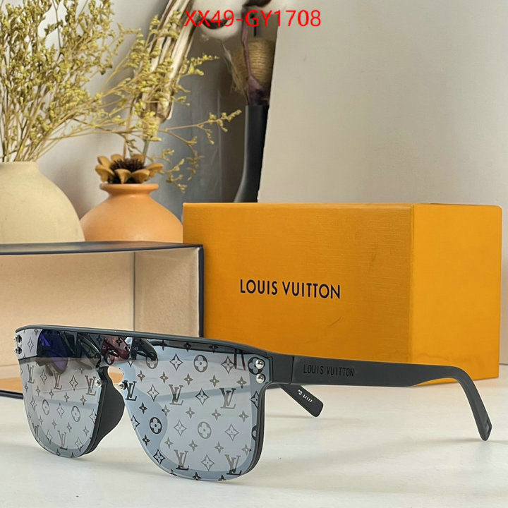 Glasses-LV,the best quality replica ID: GY1708,$: 49USD
