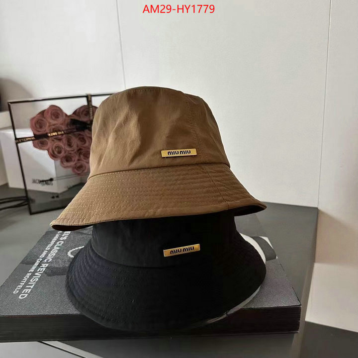 Cap(Hat)-Miu Miu luxury fake ID: HY1779 $: 29USD