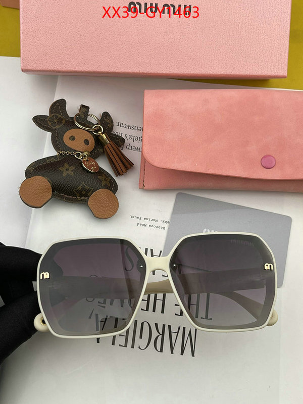 Glasses-Miu Miu,luxury cheap ID: GY1463,$: 39USD