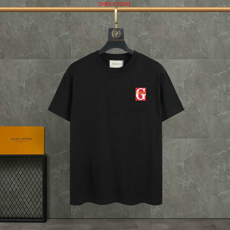 Clothing-Gucci 1:1 replica ID: CY2343 $: 55USD