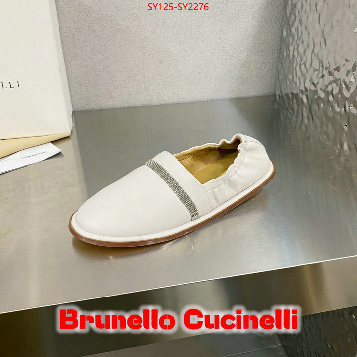 Women Shoes-Brunello cucinelli customize the best replica ID: SY2276 $: 125USD