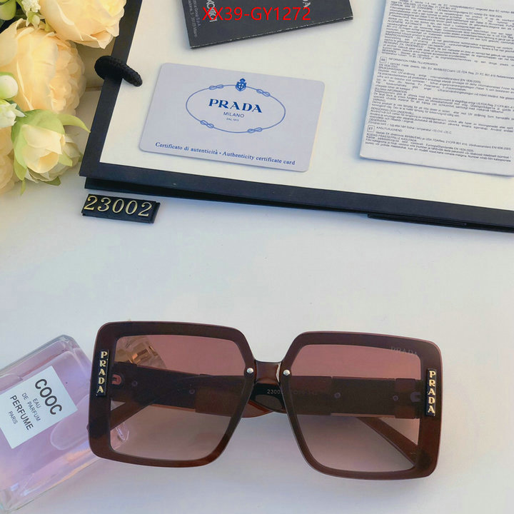 Glasses-Prada,buy top high quality replica ID: GY1272,$: 39USD