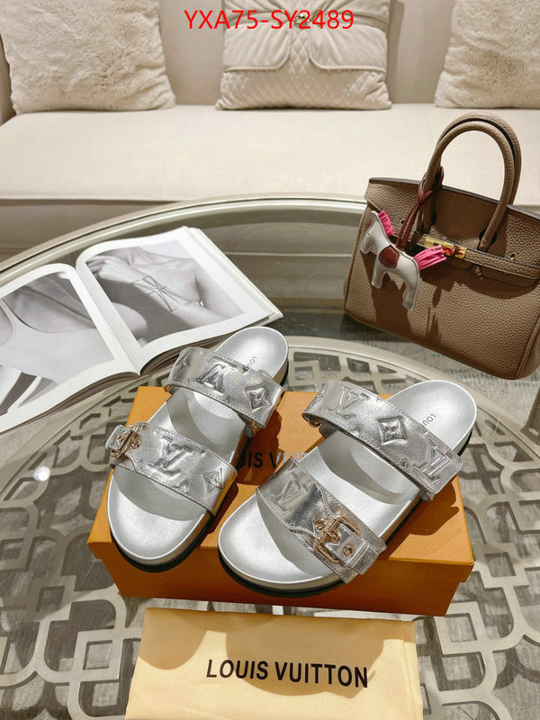 Women Shoes-LV aaaaa class replica ID: SY2489 $: 75USD