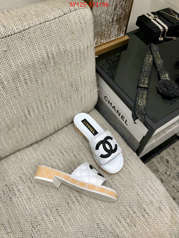 Women Shoes-Chanel where to find the best replicas ID: SY2196 $: 125USD