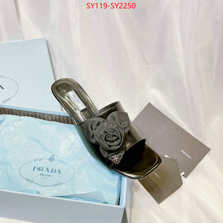 Women Shoes-Prada top 1:1 replica ID: SY2250 $: 119USD