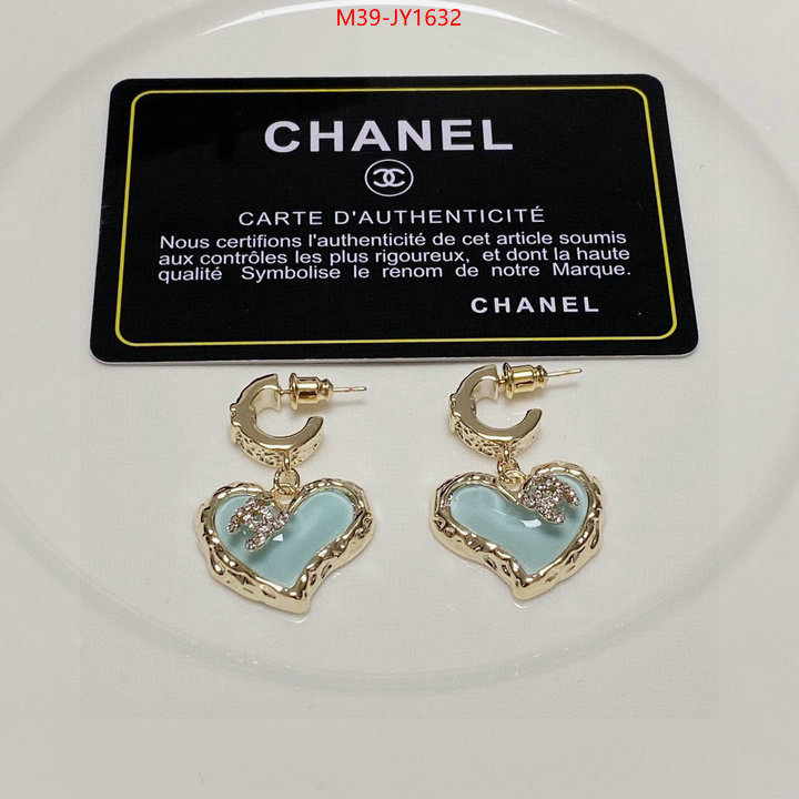 Jewelry-Chanel,fake high quality ID: JY1632,$: 39USD