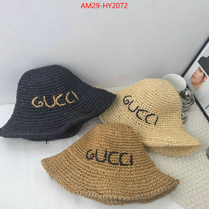 Cap(Hat)-Gucci buy aaaaa cheap ID: HY2072 $: 29USD