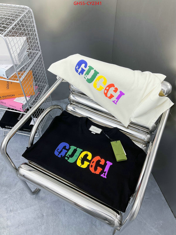 Clothing-Gucci the quality replica ID: CY2341 $: 55USD