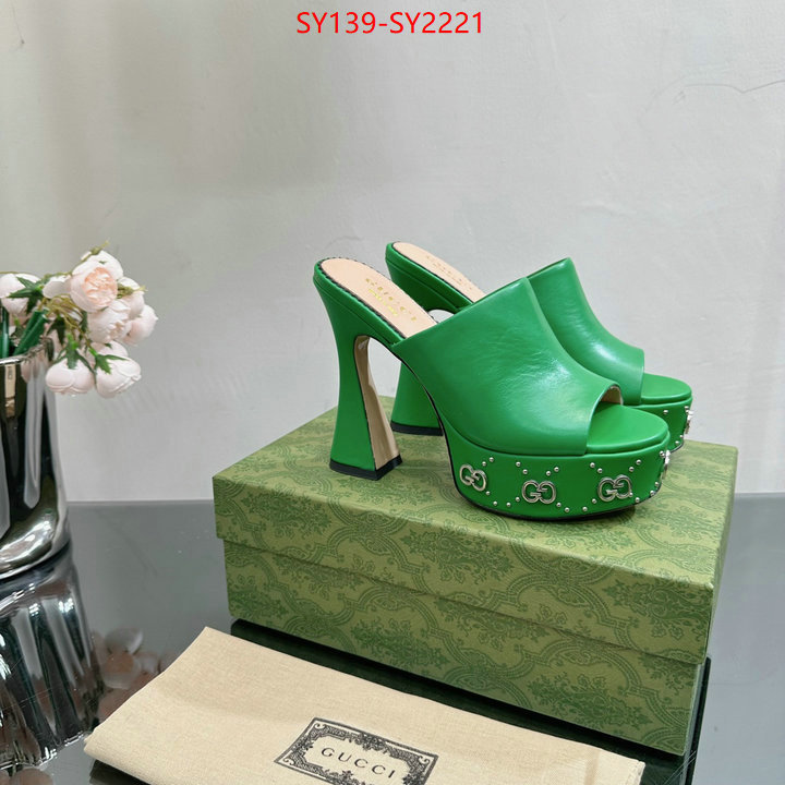 Women Shoes-Gucci shop ID: SY2221 $: 139USD