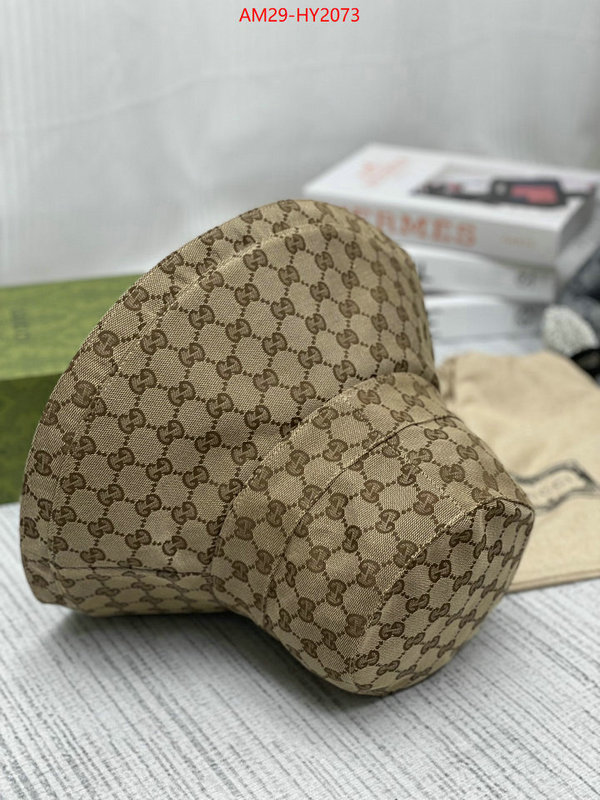 Cap(Hat)-Gucci wholesale 2023 replica ID: HY2073 $: 29USD