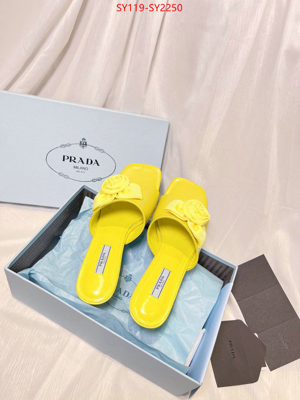 Women Shoes-Prada top 1:1 replica ID: SY2250 $: 119USD