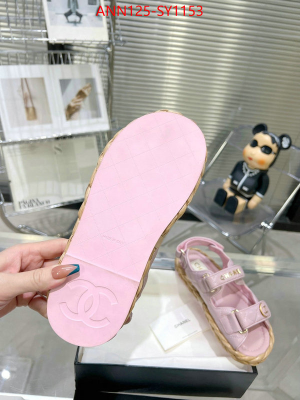 Women Shoes-Chanel,quality replica ID: SY1153,$: 125USD