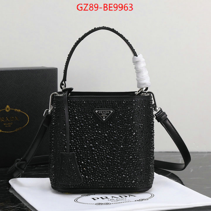 Prada Bags(4A)-Diagonal-,top quality replica ID: BE9963,$: 89USD