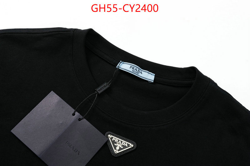 Clothing-Prada high quality happy copy ID: CY2400 $: 55USD