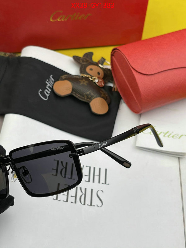 Glasses-Cartier,how to find designer replica ID: GY1383,$: 39USD