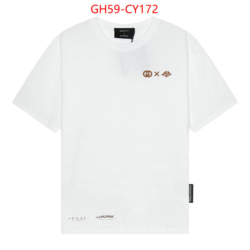 Clothing-Gucci,high-end designer ID: CY172,$: 59USD