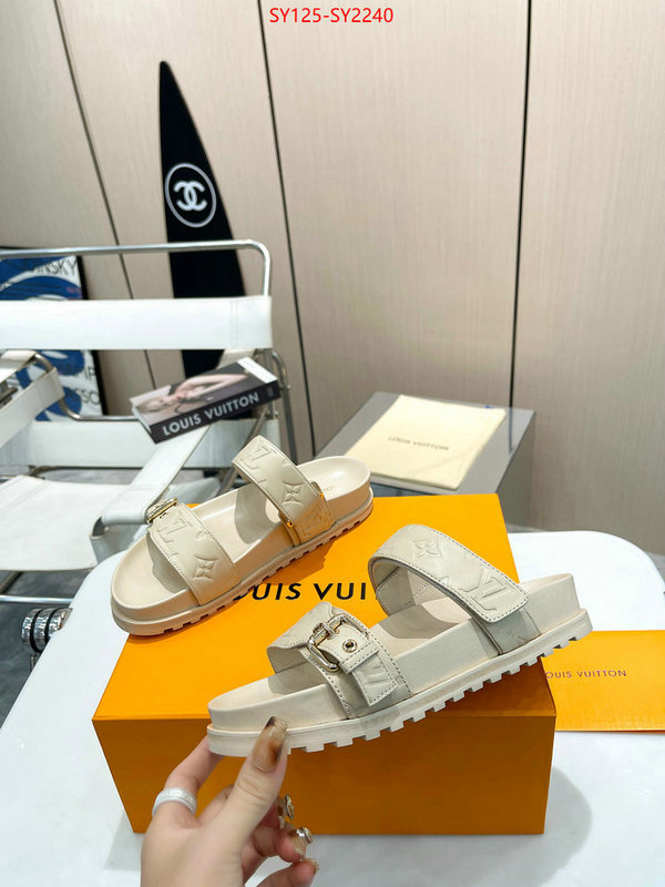 Women Shoes-LV buy sell ID: SY2240 $: 125USD