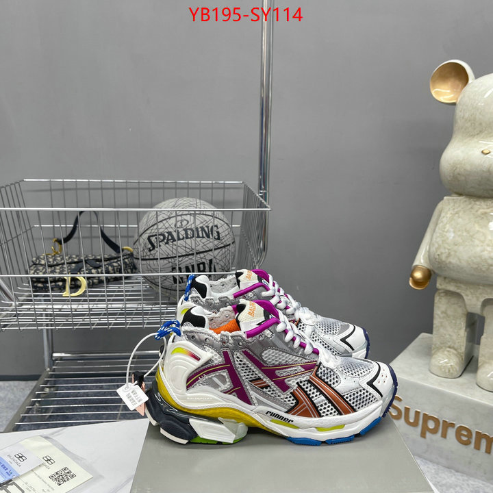 Women Shoes-Balenciaga,highest quality replica ID: SY114,$: 195USD