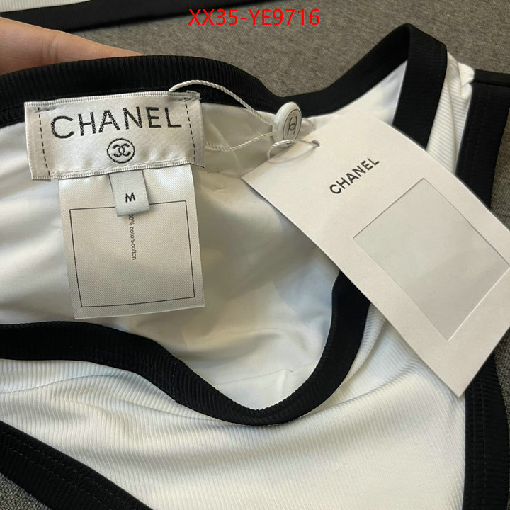 Swimsuit-Chanel,cheap replica ID: YE9716,$: 35USD