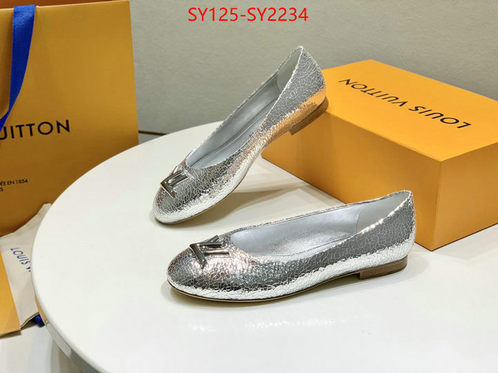 Women Shoes-LV the highest quality fake ID: SY2234 $: 125USD