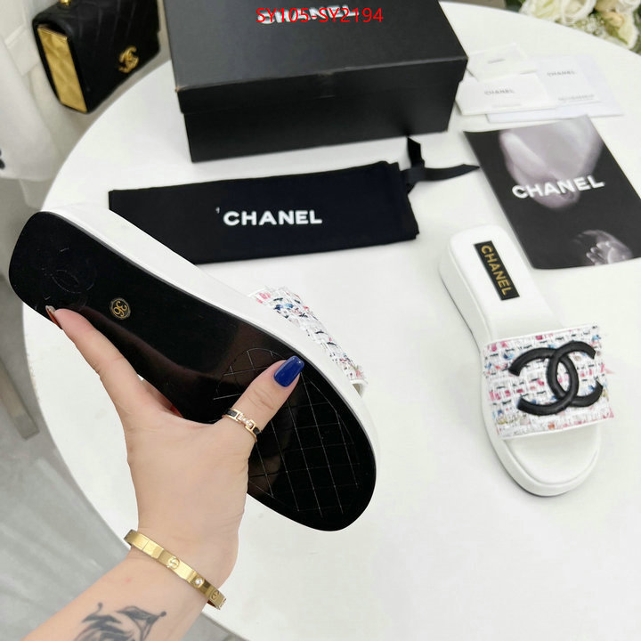 Women Shoes-Chanel 2023 replica wholesale cheap sales online ID: SY2194 $: 105USD