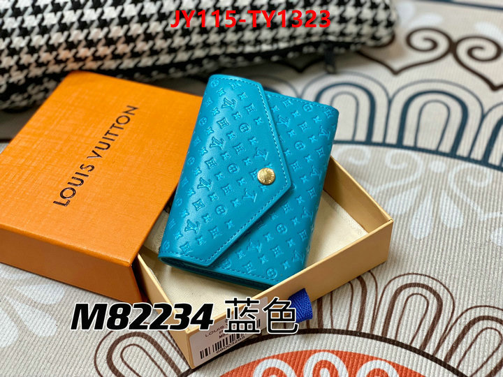 LV Bags(TOP)-Wallet,new designer replica ID: TY1323,$: 115USD