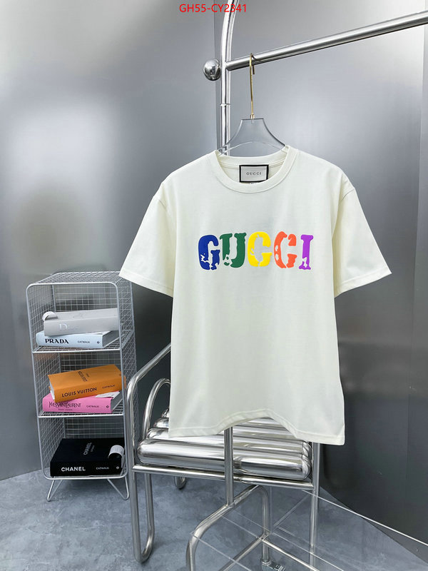 Clothing-Gucci the quality replica ID: CY2341 $: 55USD