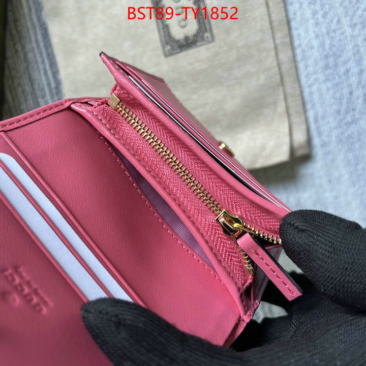 Gucci Bags(TOP)-Wallet-,high quality aaaaa replica ID: TY1852,$: 89USD