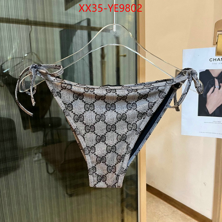 Swimsuit-GUCCI,what 1:1 replica ID: YE9802,$: 35USD