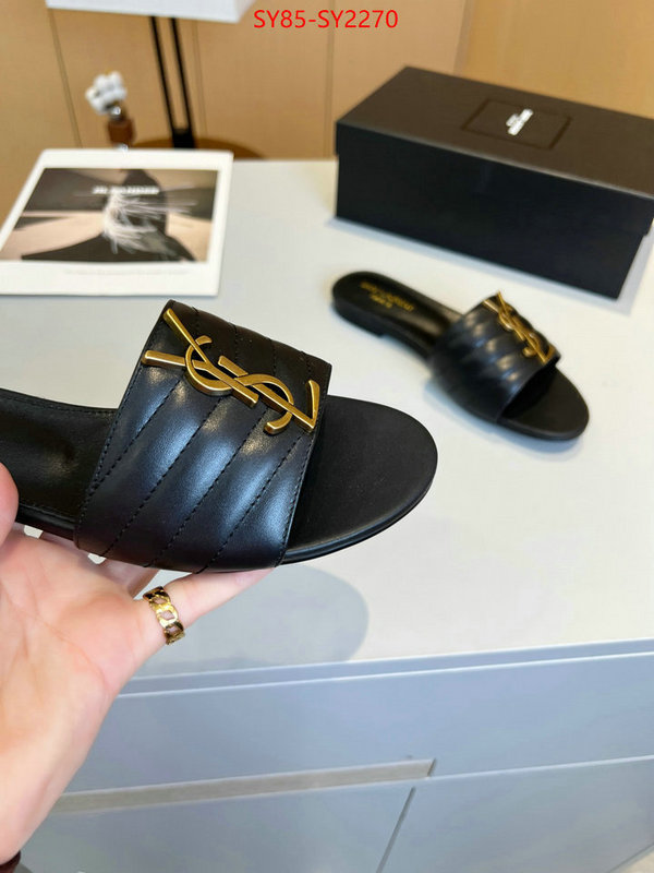 Women Shoes-YSL best quality replica ID: SY2270 $: 85USD