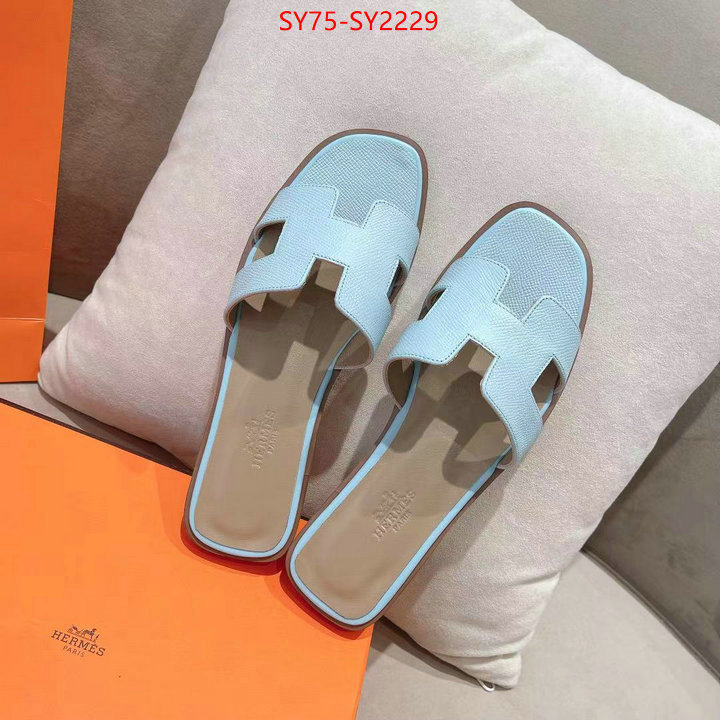 Women Shoes-Hermes best replica new style ID: SY2229 $: 75USD