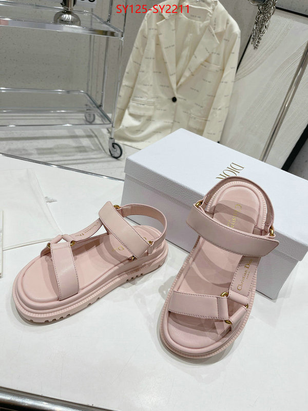 Women Shoes-Dior high quality ID: SY2211 $: 125USD